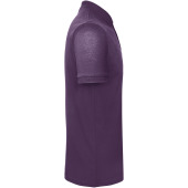 Men's organic polo shirt Radiant Purple S