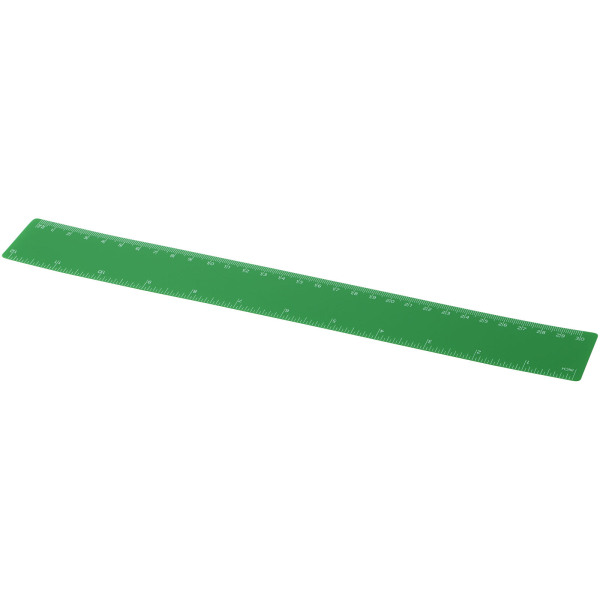 Rothko 30 cm plastic ruler - Green