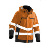 1383 Hi-vis lined jacket oranje/zwart xs