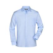 Men's Business Shirt Long-Sleeved - light-blue - 3XL