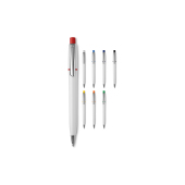 Ball pen Semyr Chrome hardcolour - White / White