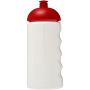 H2O Active® Bop 500 ml bidon met koepeldeksel - Wit/Rood