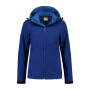 L&S Jacket Hooded Softshell for her Royal Blue XXL