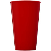 Arena 375 ml plastmugg - Röd