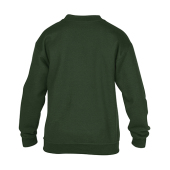 Heavyweight Blend Youth Crew Neck - Forest Green - L (164)