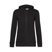 Organic Inspire Zipped Hood /women_° - Black Pure - M