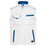 Workwear Softshell Vest - COLOR - - white/royal - XS