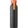Aluminium fles (650 ml) oranje