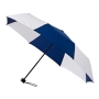 IMPLIVA - Opvouwbaar - Handopening - Windproof -  100 cm - Blauw / Wit