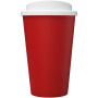 Americano® Eco 350 ml gerecyclede drinkbeker - Rood/Wit