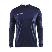 Squad solid jersey LS men navy s