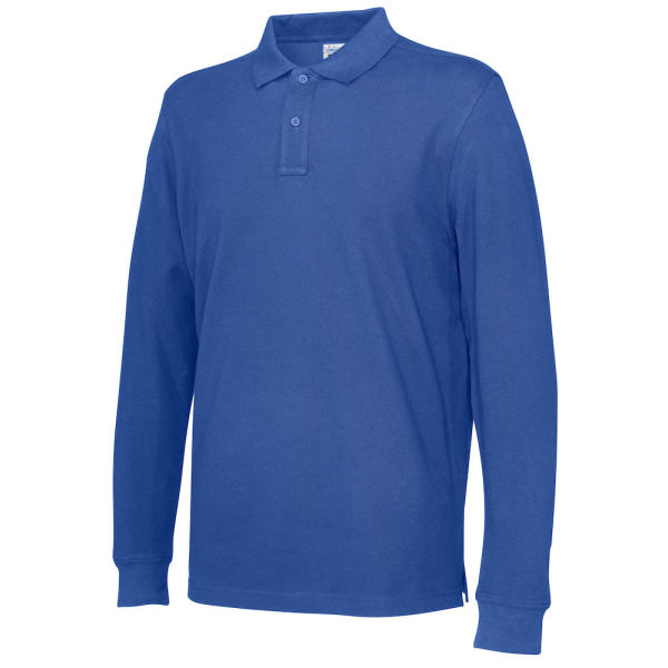 Cottover Gots Pique Long Sleeve Man royal S
