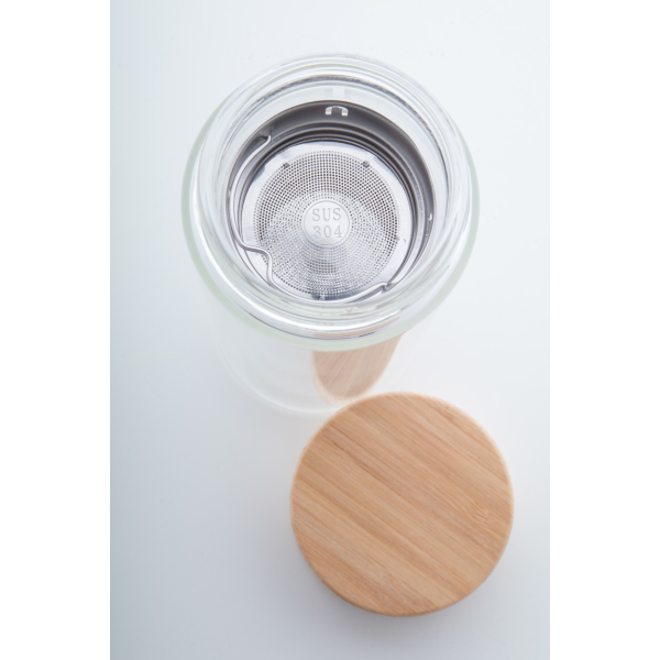 Andina - glass thermo bottle