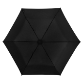 miniMAX - Extreem lichte opvouwbare reisparaplu - Handopening - Windproof -  90 cm - Zwart