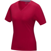 Kawartha biologisch dames t-shirt met korte mouwen - Rood - XS