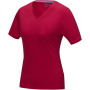 Kawartha biologisch dames t-shirt met korte mouwen - Rood - XS