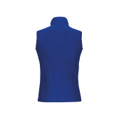 Bodywarmer van microfleece dames Royal Blue M