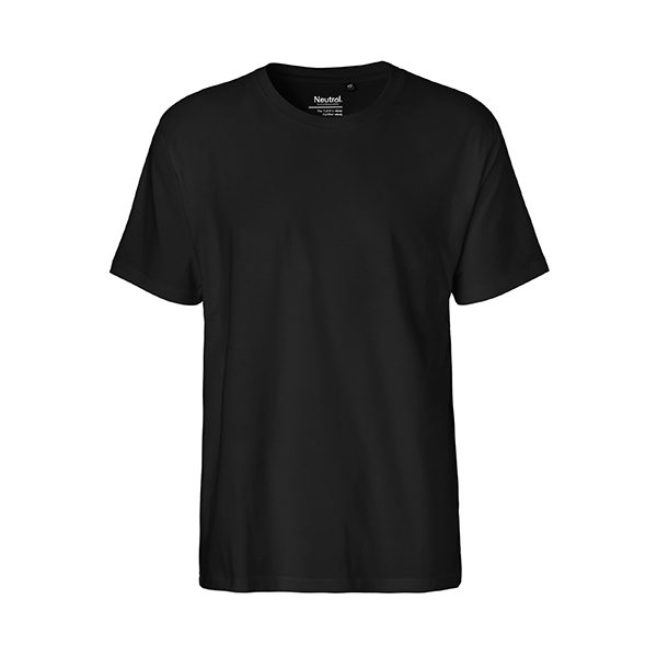 Neutral mens classic t-shirt-Black-S