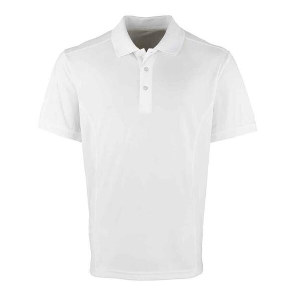 Coolchecker® Piqué Polo Shirt, White, M, Premier