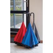 23” handmatig reversible paraplu, rood