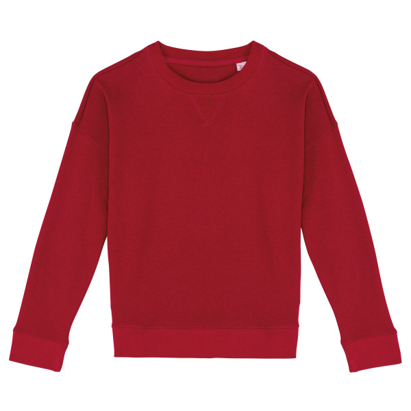 Oversized damessweater - 280 gr/m2 Hibiscus Red XL
