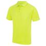 AWDis Cool Polo Shirt, Electric Yellow, M, Just Cool