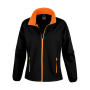 Ladies' Printable Softshell Jacket - Black/Orange - 2XL (18)