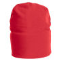 9038 Beanie Fleece lined Red One Size