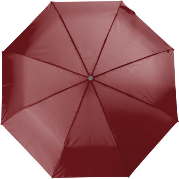 Opvouwbare handmatige dames paraplu met polskoord