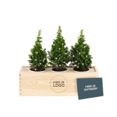 Gegraveerd logo + eigen kaartje