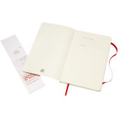 Moleskine Classic L softcover notitieboek - ruitjes - Scarlet rood