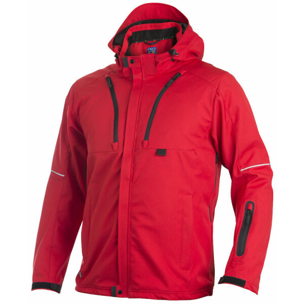 3406 SHELL JACKET RED XS