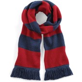 Gestreepte sjaal Stadium French Navy / Classic Red One Size