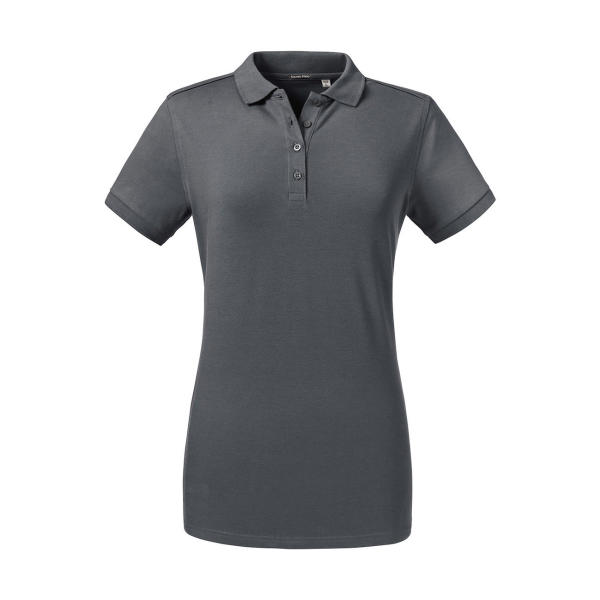 Ladies' Tailored Stretch Polo - Convoy Grey - XS
