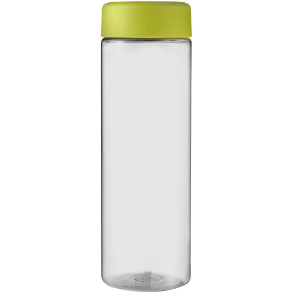 H2O Active® Vibe 850 ml screw cap water bottle - Transparent/Lime