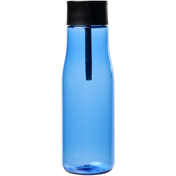 Ara 640 ml Tritan™ water bottle with charging cable - Blue