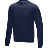 Jasper heren GOTS biologische gerecyclede crewneck sweater - Navy - 3XL