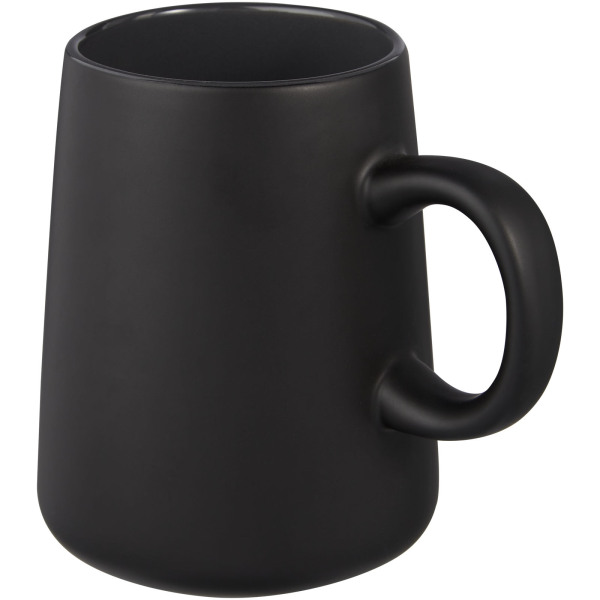 Joe 450 ml ceramic mug - Solid black