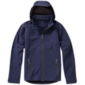 Langley men's softshell jacket - Navy - XS