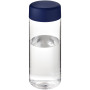 H2O Active® Octave Tritan™ 600 ml screw cap water bottle - Transparent clear/Blue