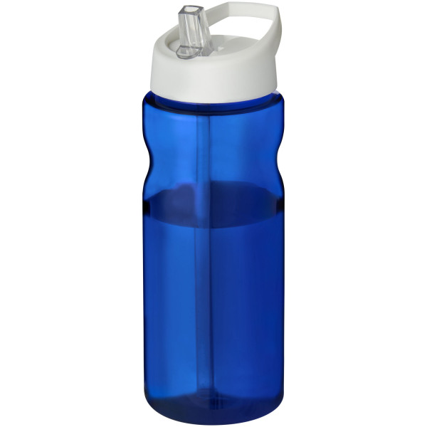 H2O Active® Base Tritan™ 650 ml spout lid sport bottle - Blue/White