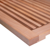 Broodplank met uitneembaar raster beuken 40x25 cm