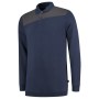 Polosweater Bicolor Naden 302004 Ink-Darkgrey 4XL