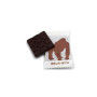 Chocolatemakers Bio Gorilla Mini 37% melk - displaydoos 150 stuks