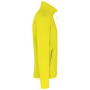 Microfleece met rits heren Fluorescent Yellow 4XL