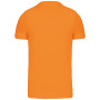 T-shirt V-hals korte mouwen Orange XXL