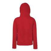 Premium Hooded Sweat Jacket Lady-Fit - Red - S (10)