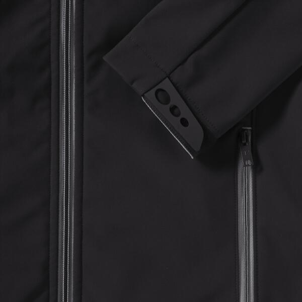 RUS Ladies Bionic Softshell Jacket, Black, XS