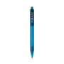 GRS RPET X8 transparante pen, blauw