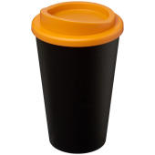 Americano® 350 ml geïsoleerde beker - Zwart/Oranje